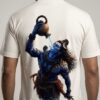 Mahadev Oversized Graphic T-Shirt – Off White
