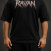 IMG_6707 RAVAN Oversized Graphic Printed Black T-Shirt