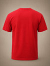 file_0000000070a48230ad4f0a84e419c72f Teach Peace Printed Red Cotton T-Shirt