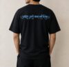 Shiv Parvati hand Oversized Graphic T-Shirt – Black