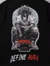 Define Aura Anime Streetwear T-Shirt 🖤🔥